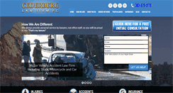 Desktop Screenshot of cederberglaw.com