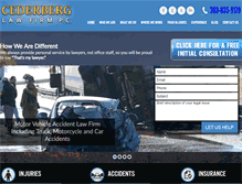 Tablet Screenshot of cederberglaw.com